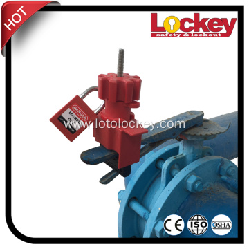 Universal Polypropylene Safety Butterfly Valve Lockout